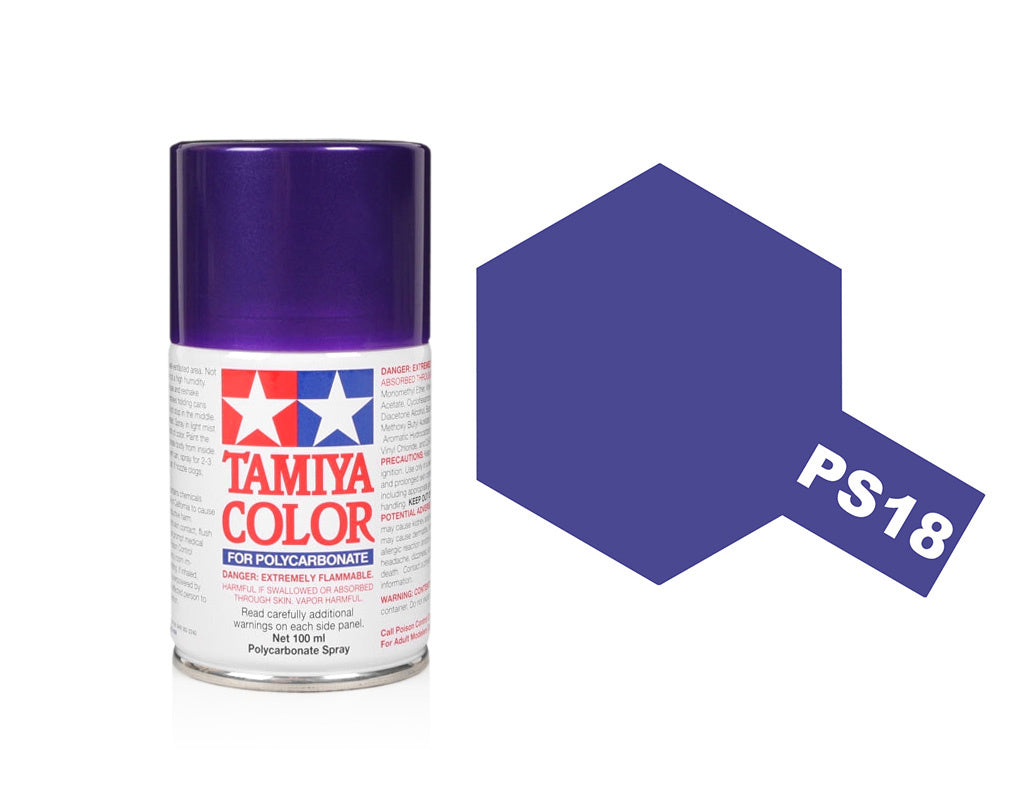 Tamiya Ps-18 Metallic Purple Spray Paint