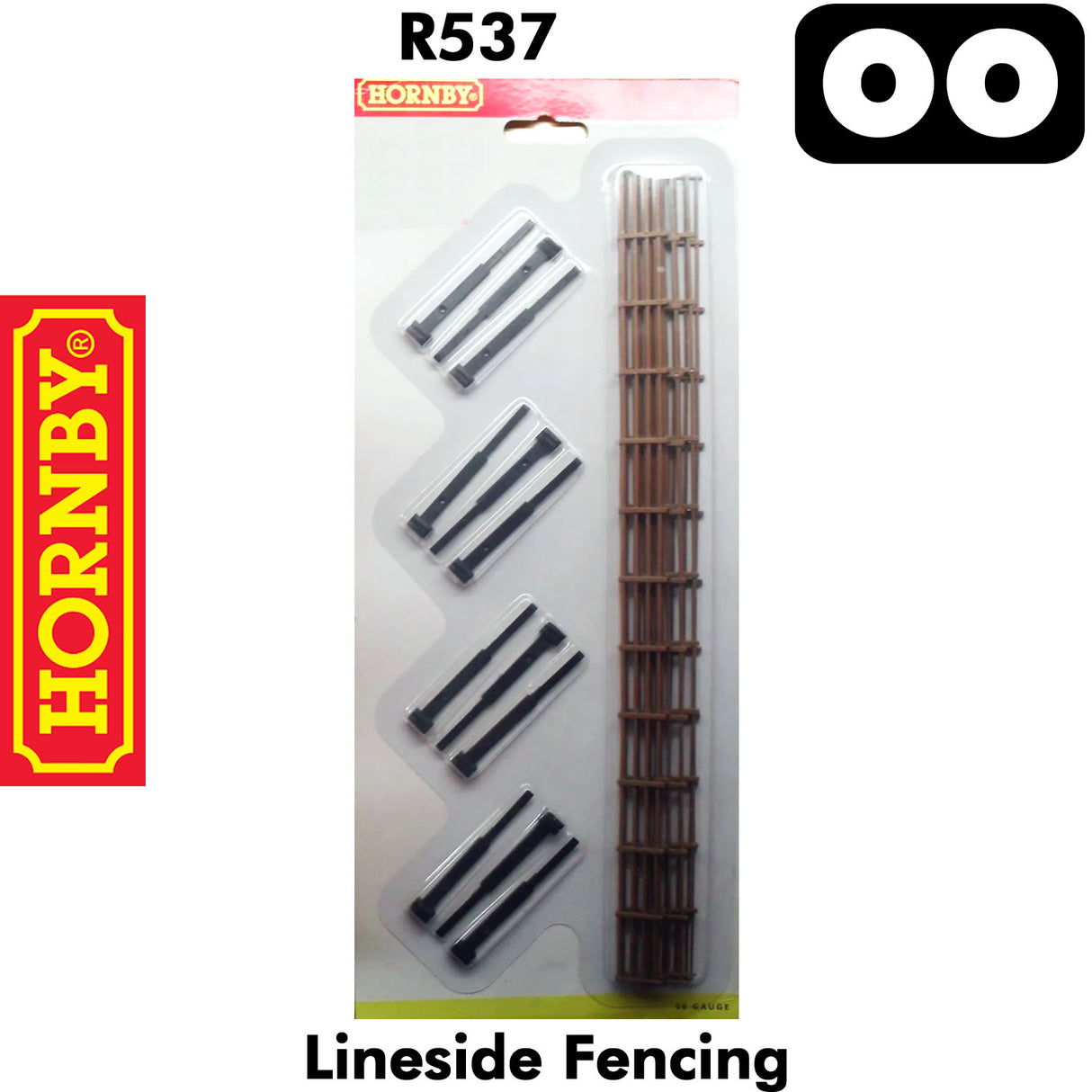 OO Gauge Lineside Fencing - 6 Pack - 1:76 | Hornby | R537