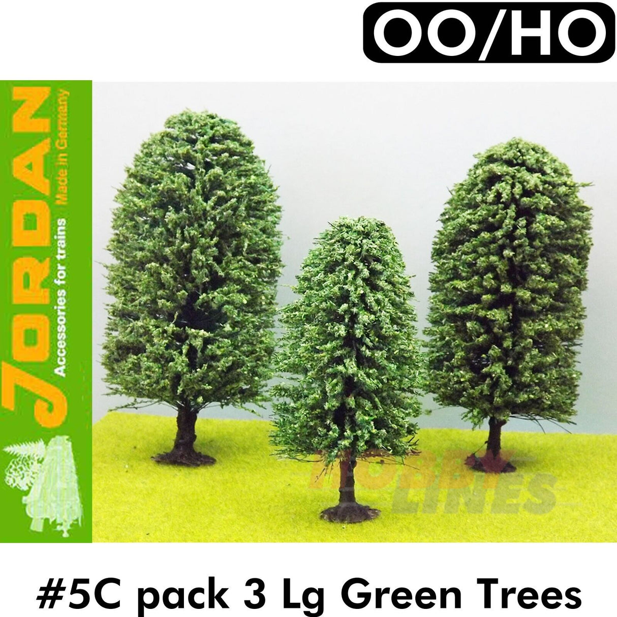 #5C Large Green Trees - 3 Pack | Jordan | 59540