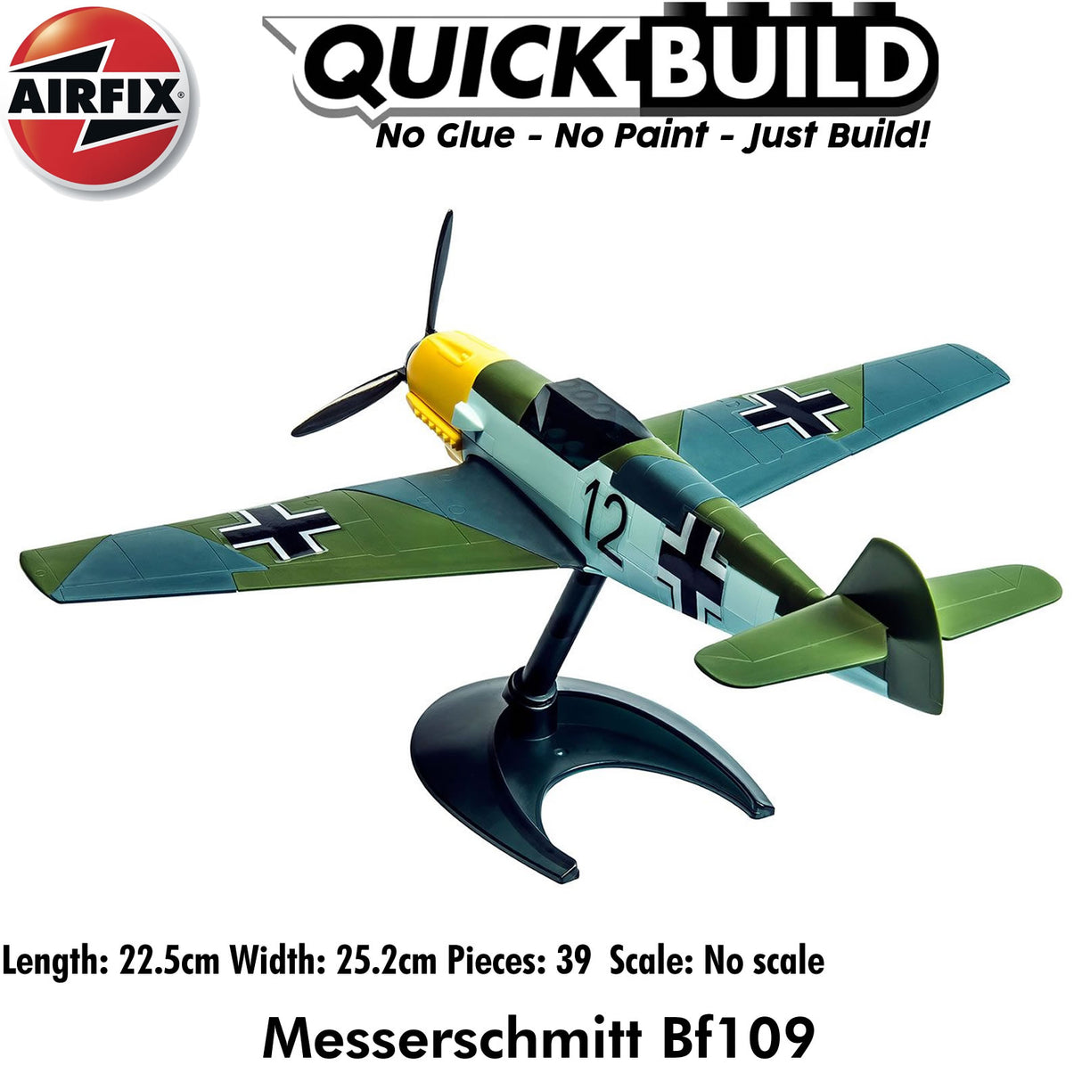 Messerschmitt Bf109 - Model Kit | Airfix | J6001