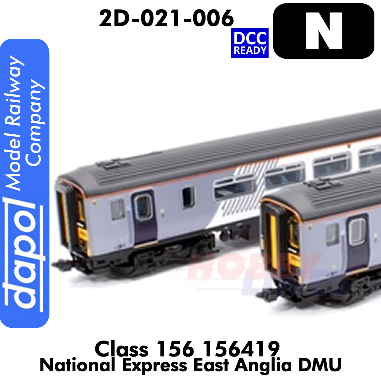 Class 156 DMU 156419 National Express East - DCC Ready | Dapol | 2D-021-006