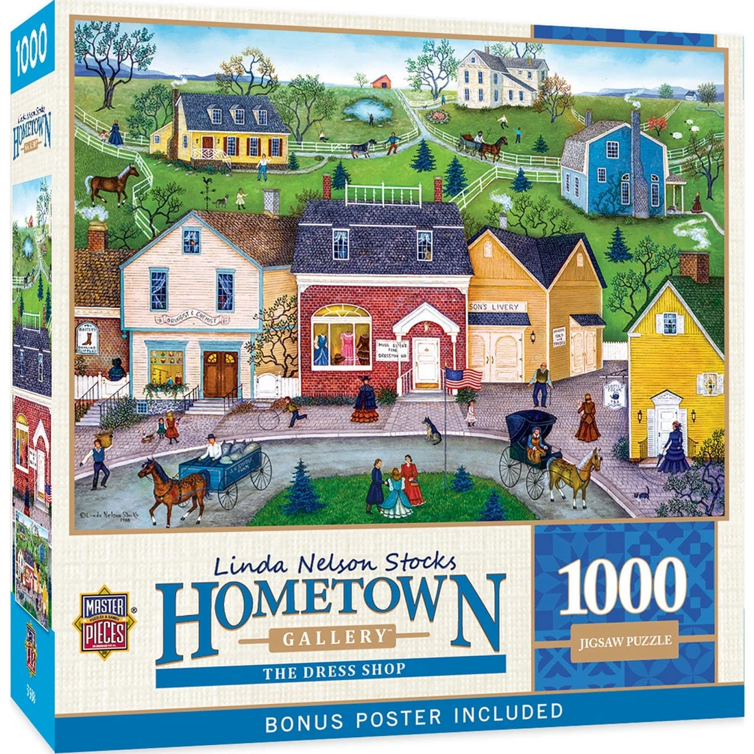 The Dress Shop - 1000pc Puzzle | Masterpieces | MSP-71934