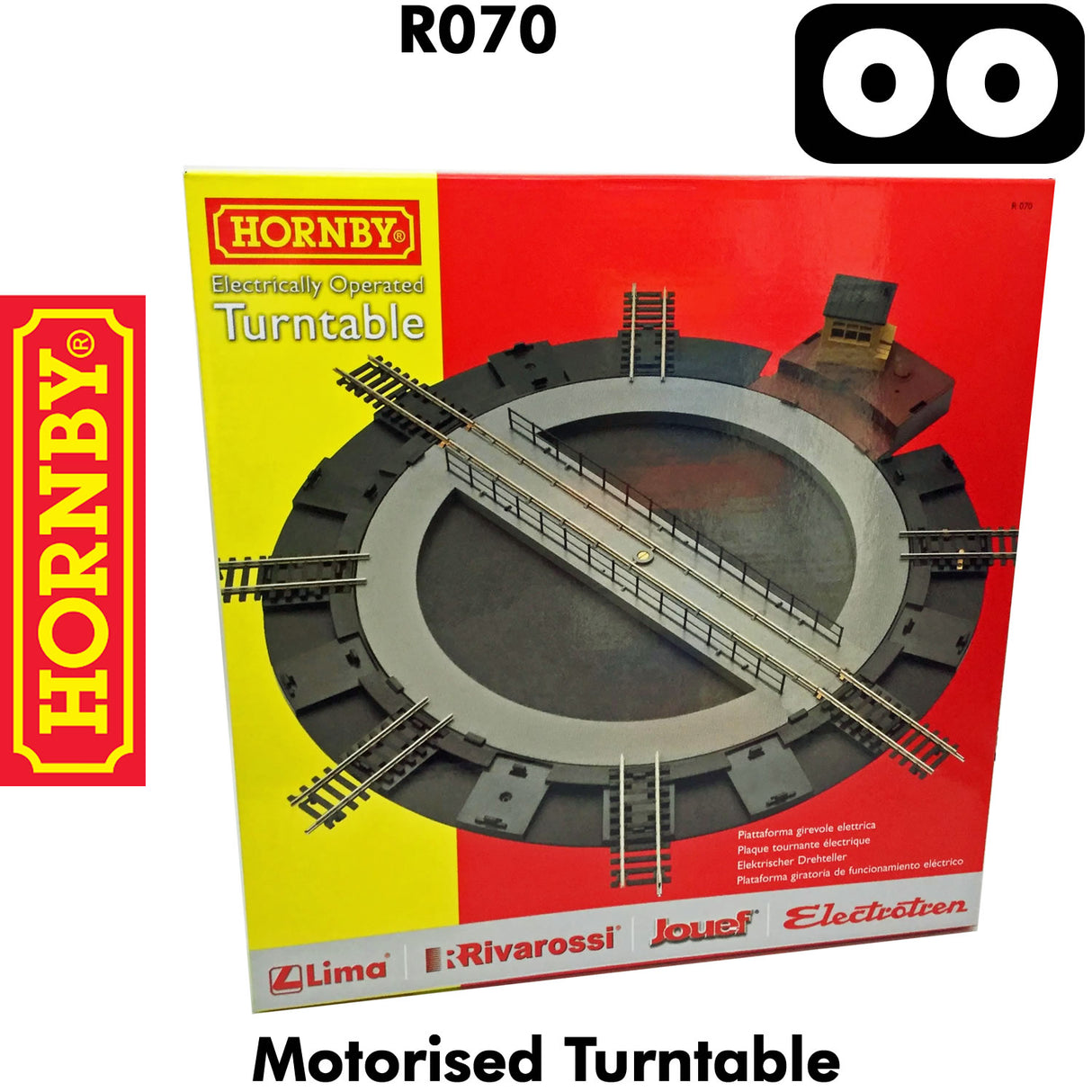 OO Gauge Motorised Turntable - 1:76 | Hornby | R070