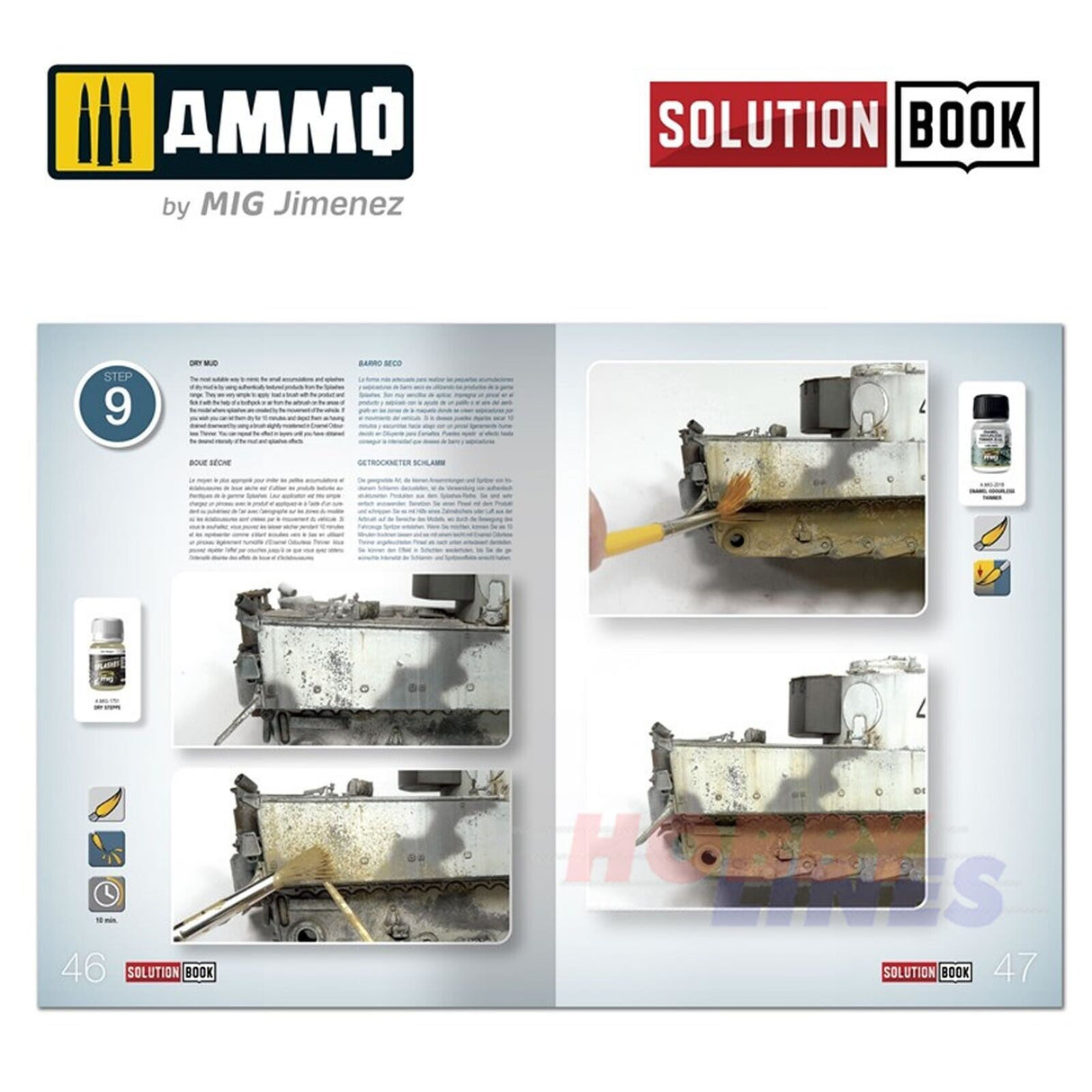HOW TO PAINT WWII German Winter Vehicles SOLUTION BOOK Ammo by Mig MIG6601