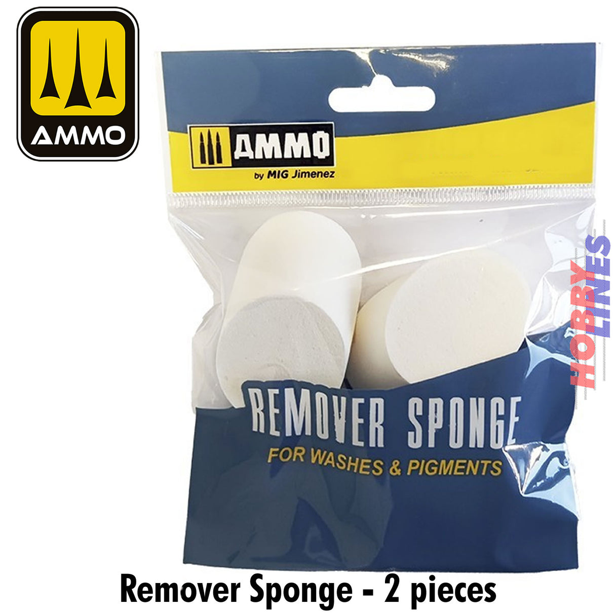 Split Face Weathering & Blending Pad - Remover sponge - 2pc | Ammo by Mig Jimenez | MIG8572