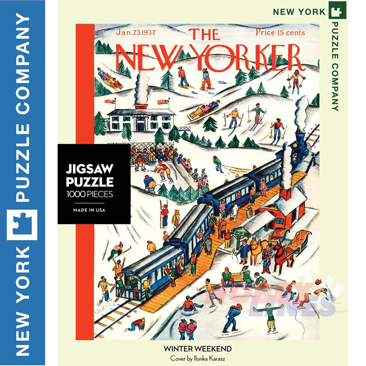 Winter Weekend 1000pc Jigsaw | New York Puzzle Company | NY181