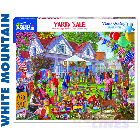 Yard Sale 1000 Pieces Jigsaw puzzle 1628