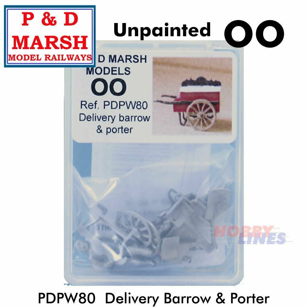 Delivery Barrow and Porter - Unpainted | P&D Marsh | PW80