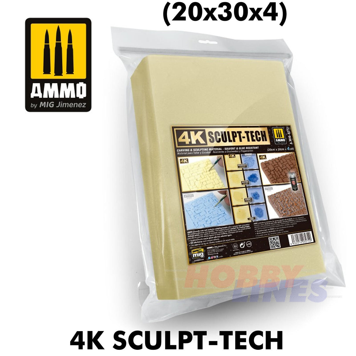 Ammo 4K SCULP-TECH Innovative Modelling Material Mig Jimenez MIG8270 1 2