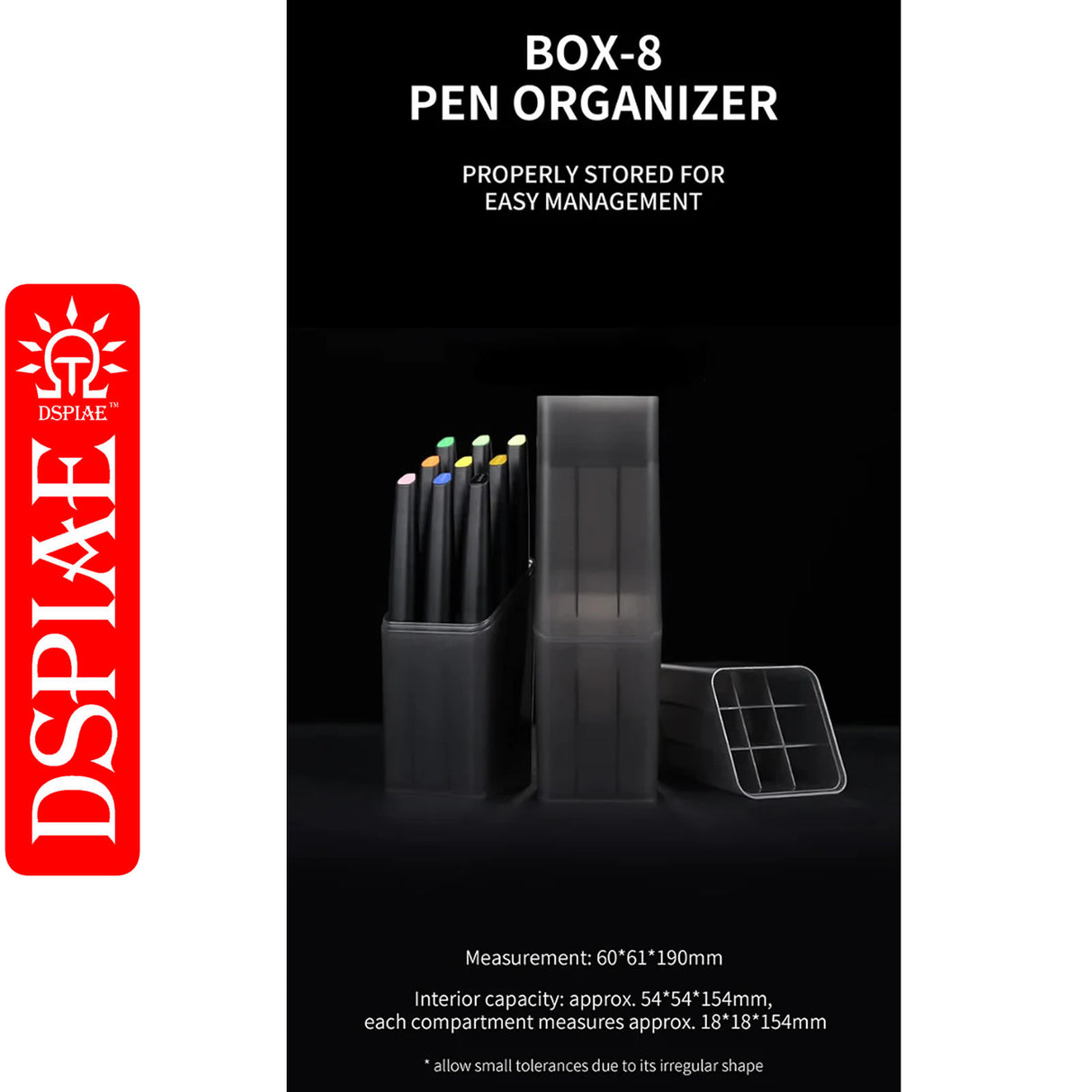 Display/Storage Box for Colour Markers | Dspiae