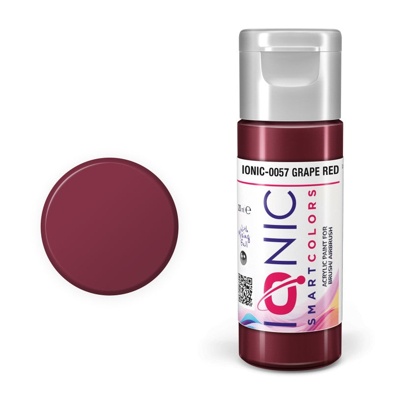 Acrylic Paint - Grape Red Smart Color - 20ml | IONIC | IONIC0057