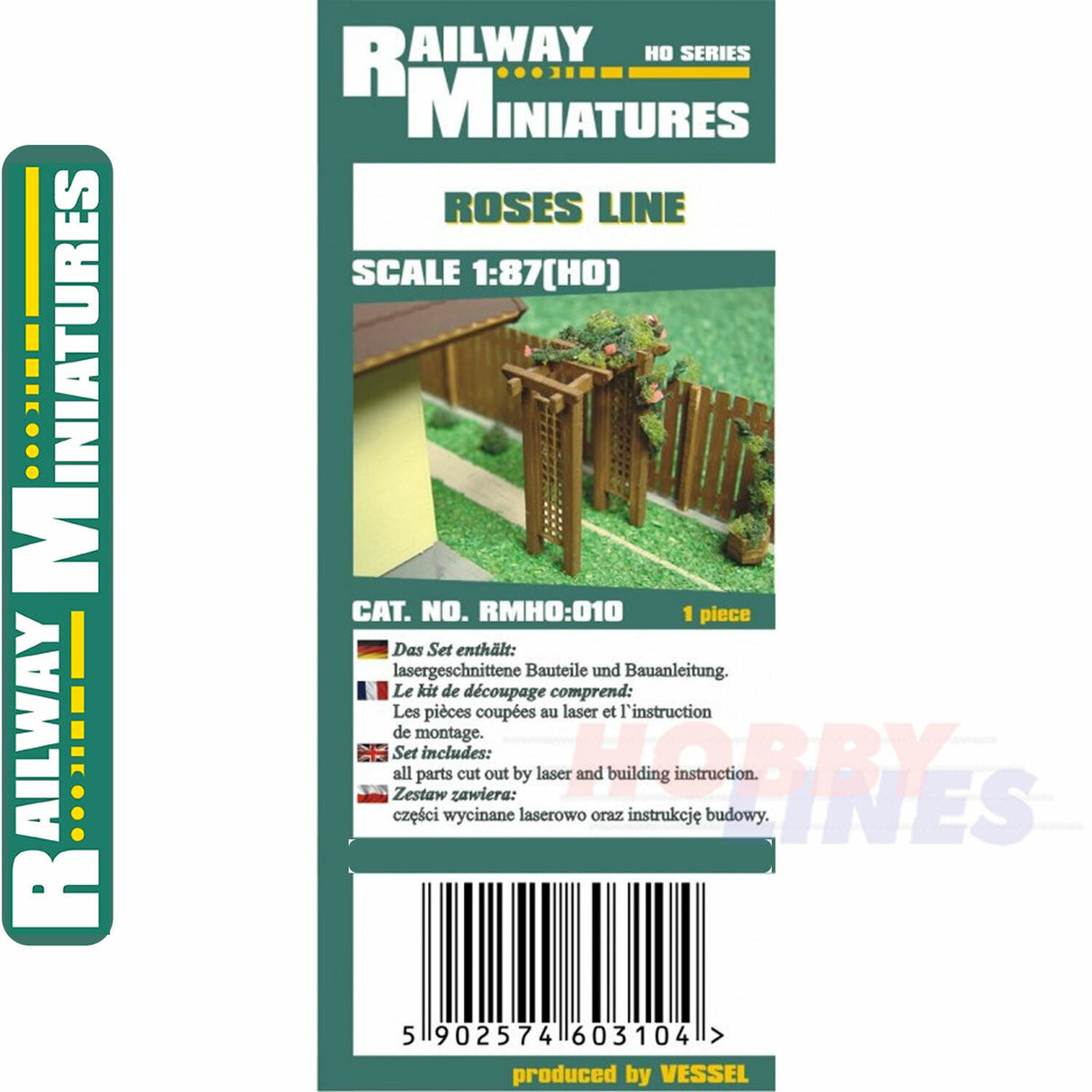 Roses Line Archway | Railway Miniatures | RMHO:010