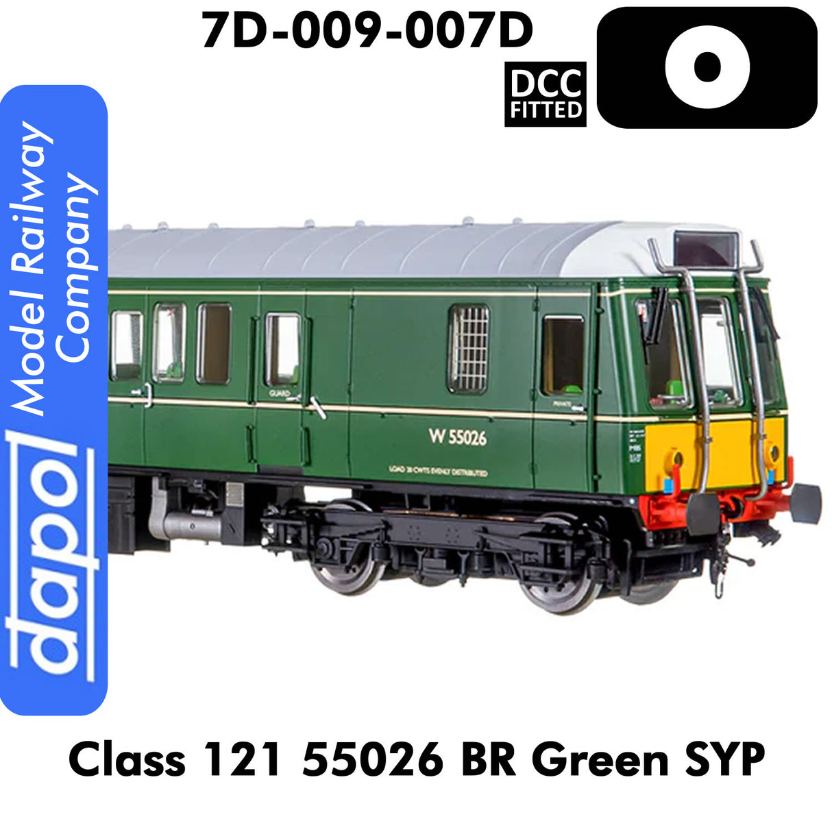 Class 121 55026 BR Green SYP | Dapol | 7D-015-007D