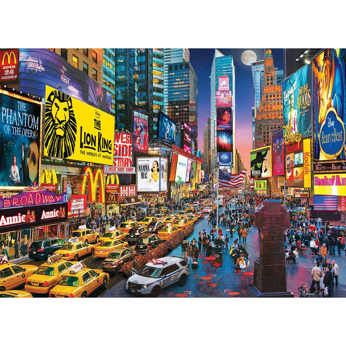 Colorscapes SHOW TIME 1000pc Masterpieces Puzzle