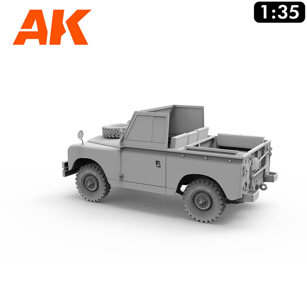 Land Rover 88 - Series IIA Rover 8 - Model Kit | AK interactive | AK35012