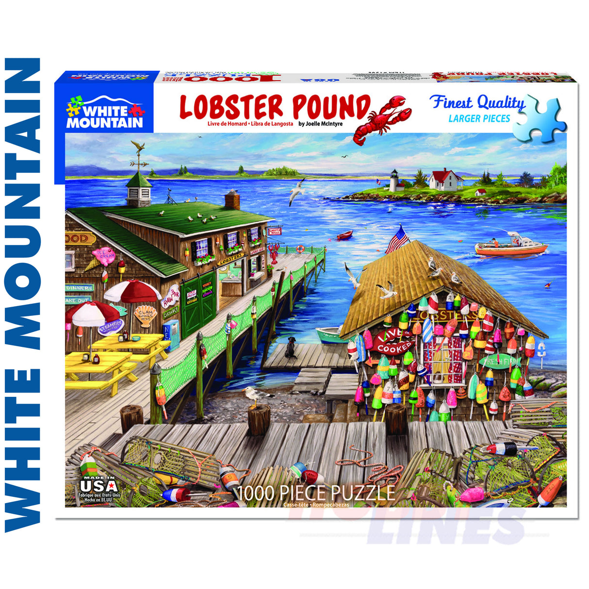 Lobster Pound 1000 Piece Jigsaw Puzzle 1385