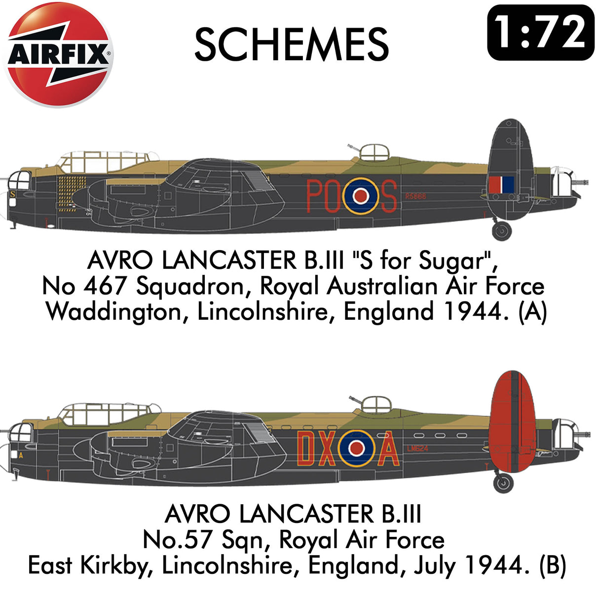Avro Lancaster B.III - Model Kit | Airfix | A08013A