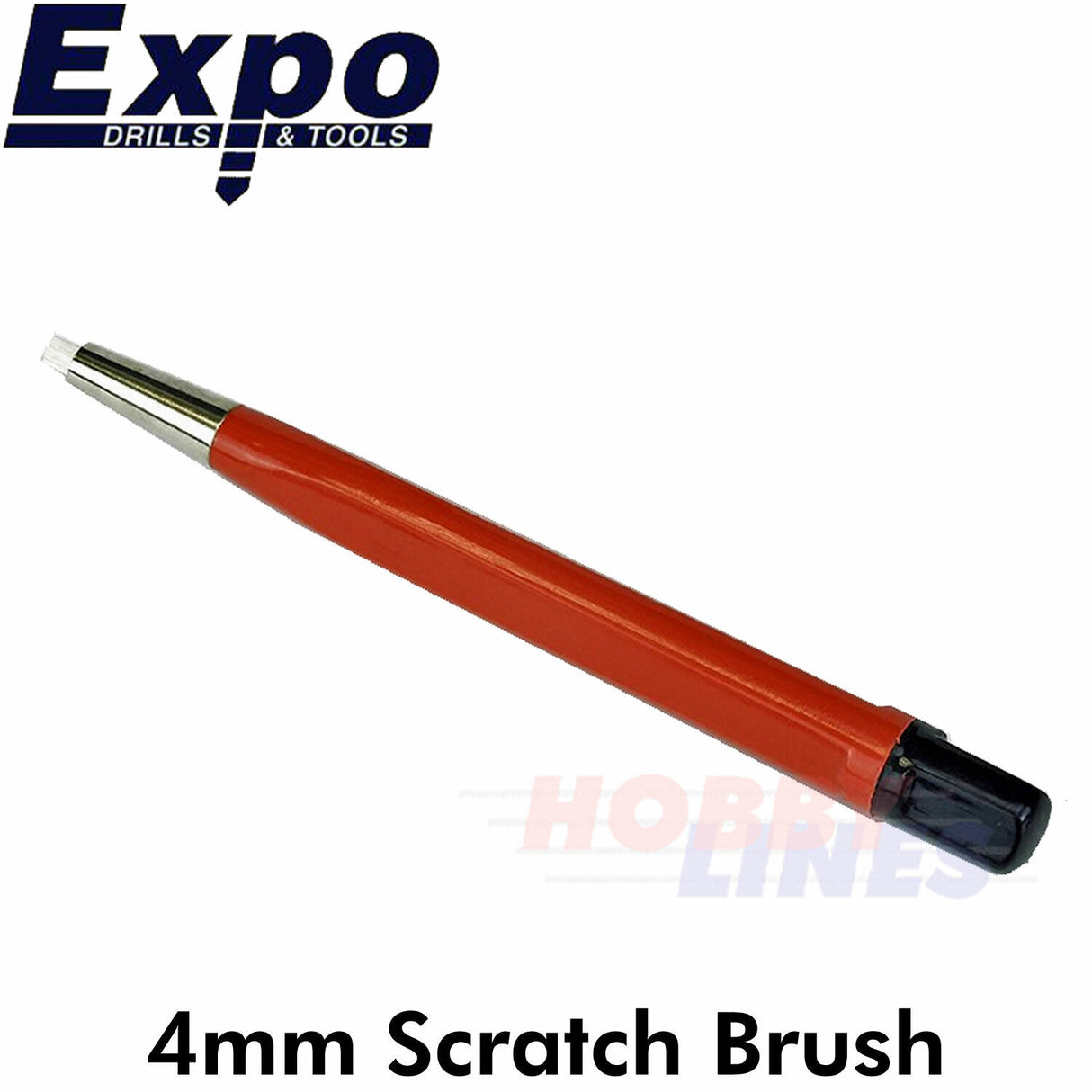 SCRATCH BRUSH Glass Fibre 4mm High Grade & Refill option Top Grade Twist Advance