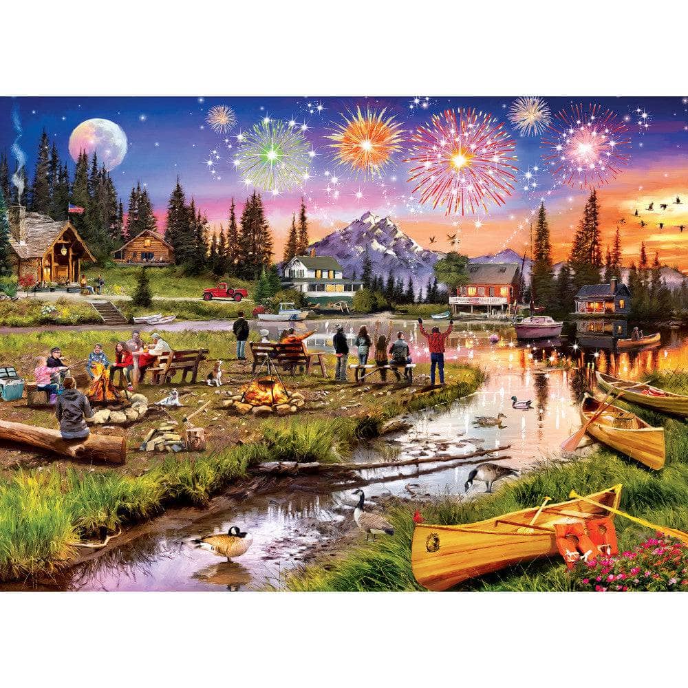 Fireworks on the Mountain - 1000pc Puzzle | Masterpieces | 72270