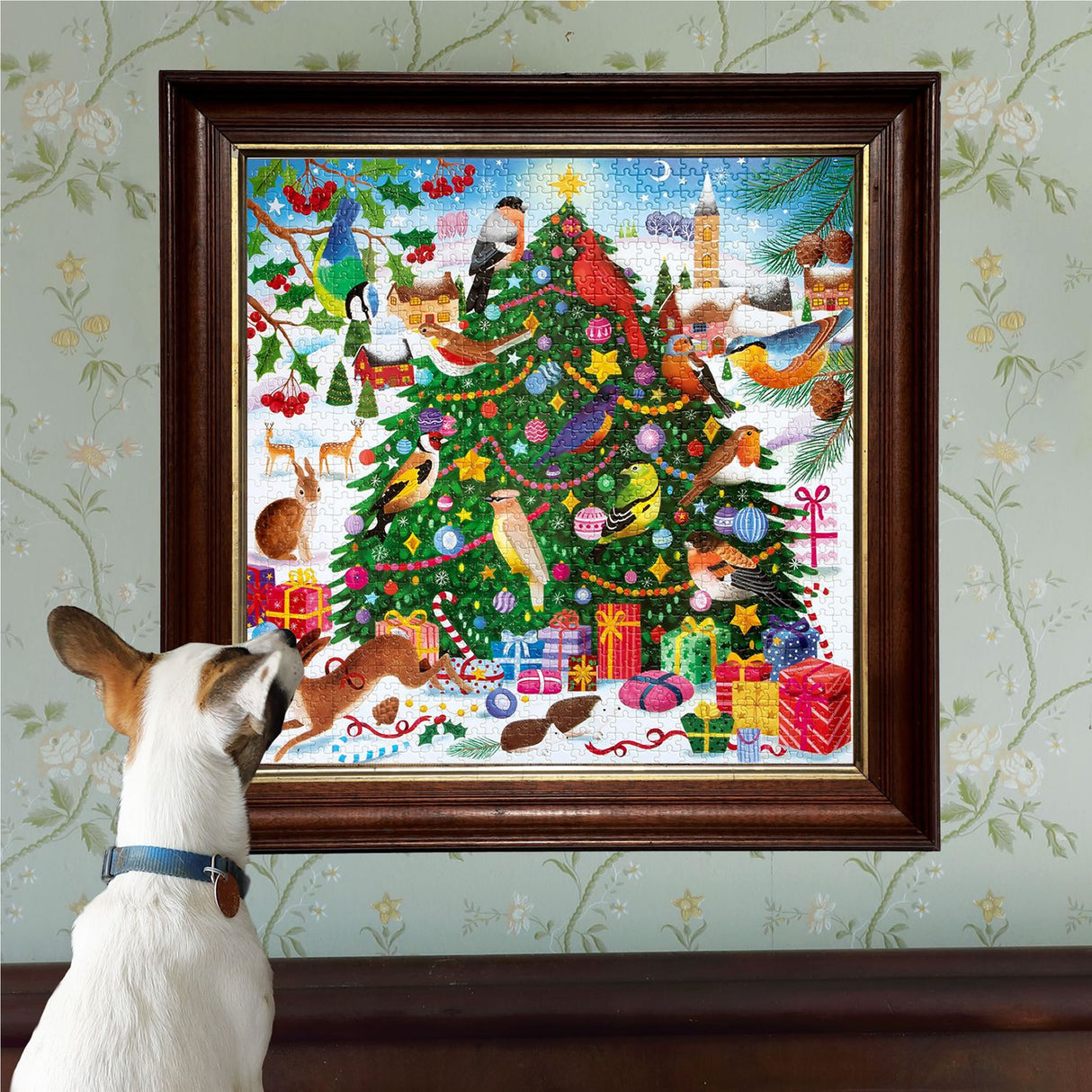 Christmas Songbirds 1000pc Puzzle | eeBoo | PZT204
