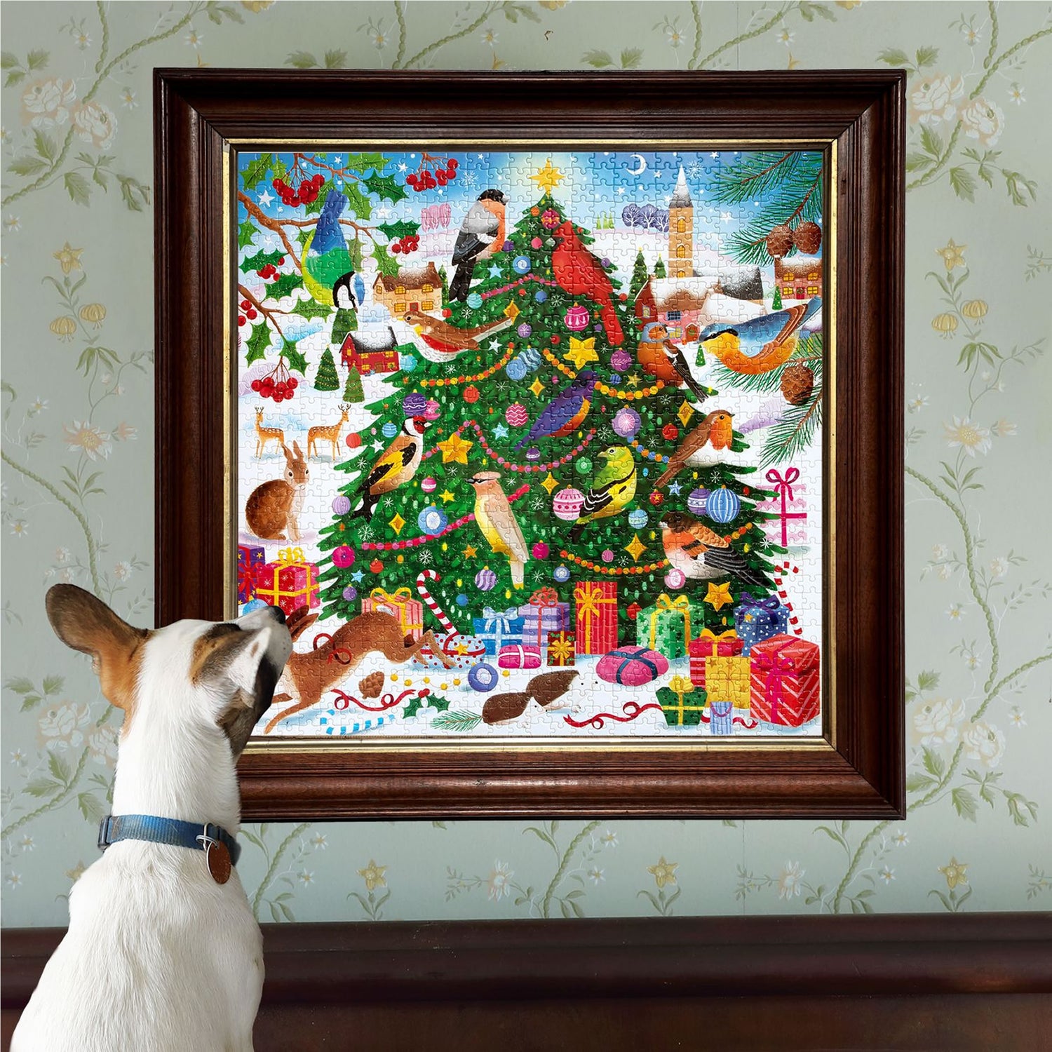 Christmas Songbirds 1000pc Puzzle | eeBoo | PZT204