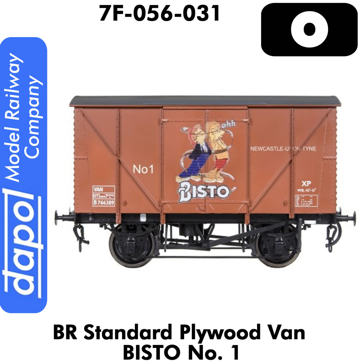 BR Standard Plywood Van - Bisto | Dapol |  7F-056-031