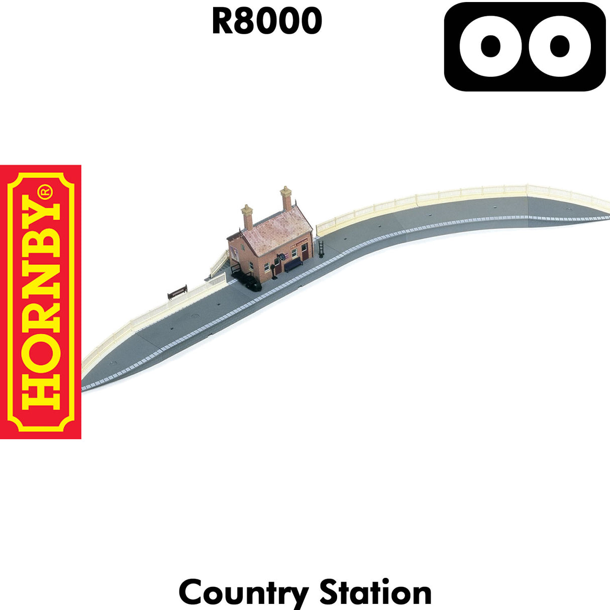 COUNTRY STATION building OO gauge 1:76 model railways HORNBY R8000