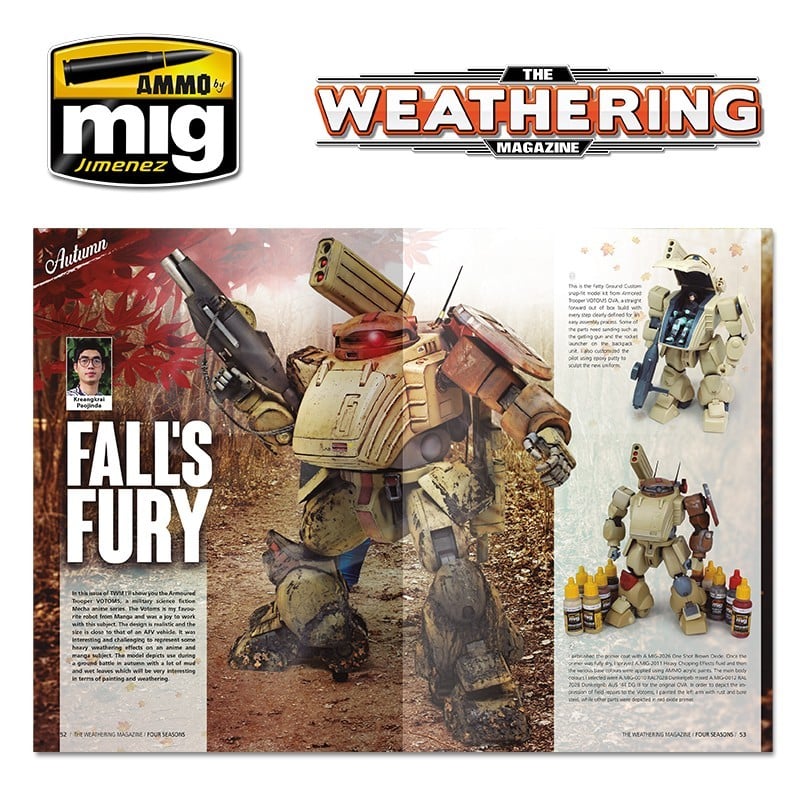 THE WEATHERING MAGAZINE- Issue 28 Four Seasons | Ammo by Mig Jimenez