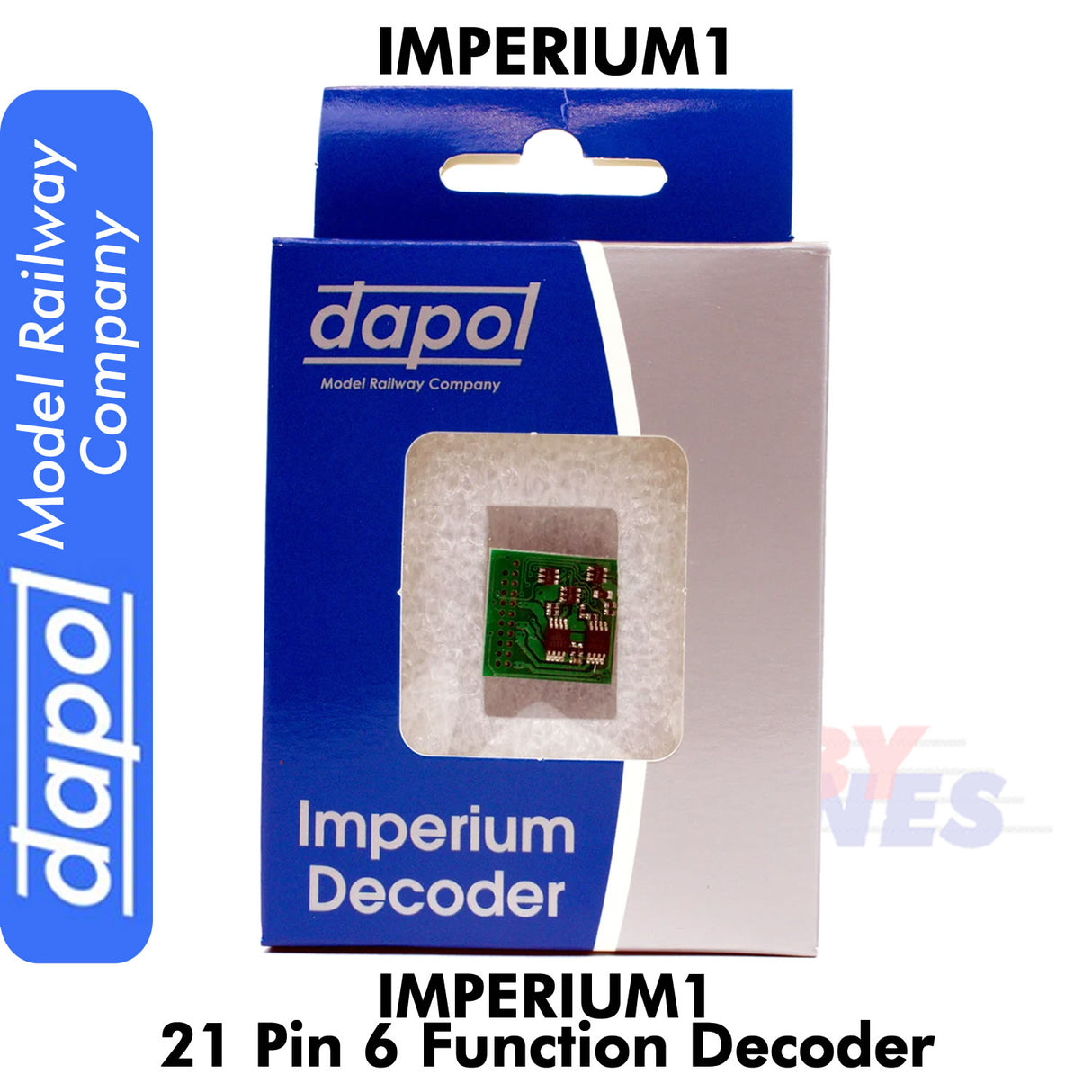 IMPERIUM1 - 21 Pin  6 Function DECODER Imperium 1 Dapol Model Railway