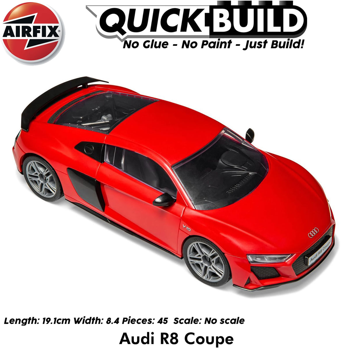 Audi R8 Coupé - Model Kit | Airfix | J6049