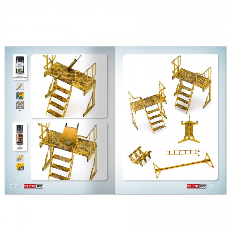 HOW to PAINT Rebel Galactic Starships SOLUTION BOOK 28 Full Colour 65 pages | Ammo by Mig Jimenez