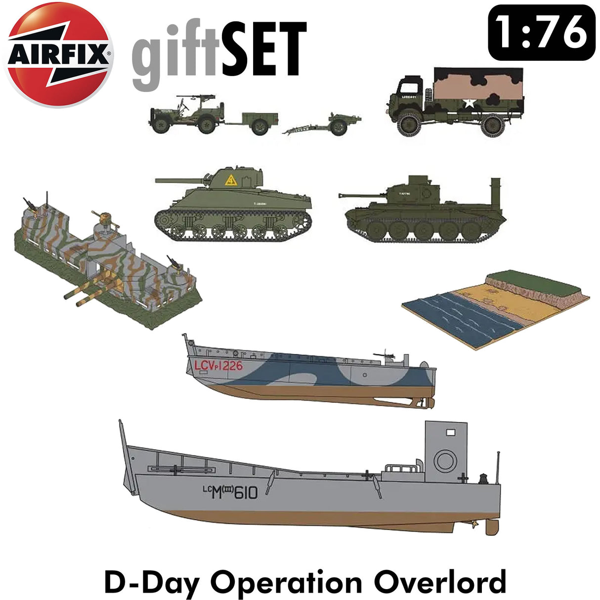 D-Day Operation Overlord Gift Set | Airfix | A50162A