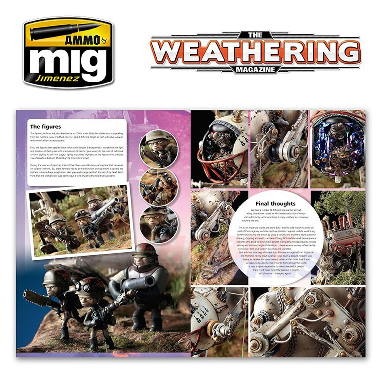 Weathering Magazine Issue 12 STYLES painting effects Ammo by Mig Jimenez MIG4511