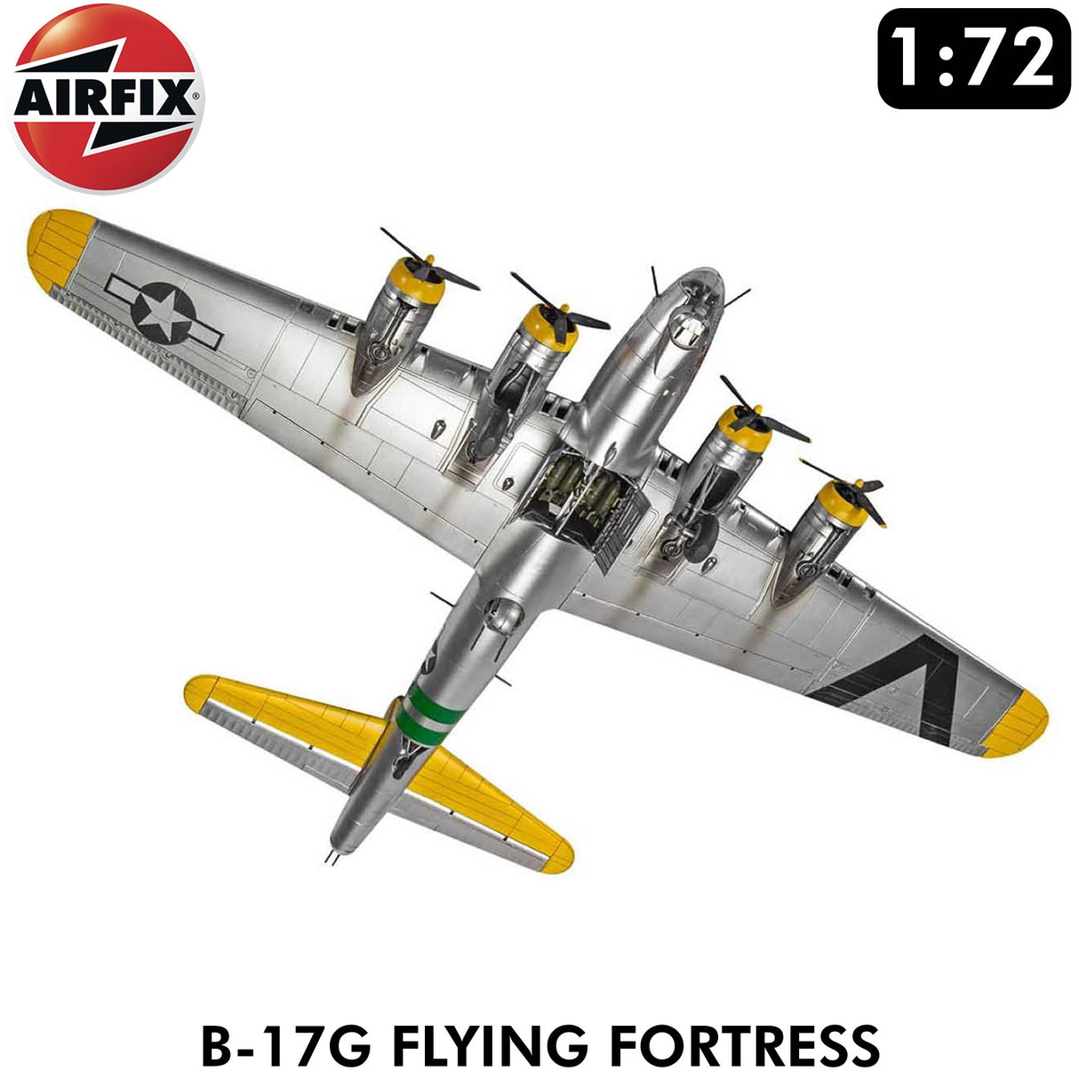 B-17G Flying Fortress WWII USAF Bomber - 1:72 Model Kit | Airfix | A08017B
