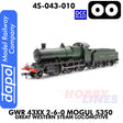 Great Western Railway - 43xx 2-6-0 Mogul 5350 - DCC Ready - 1:76 OO | Dapol | 4S-043-0010