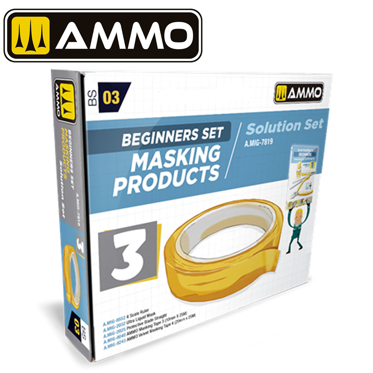 SUPERPACK - Beginners Set: Masking Products | Ammo by Mig Jemenez