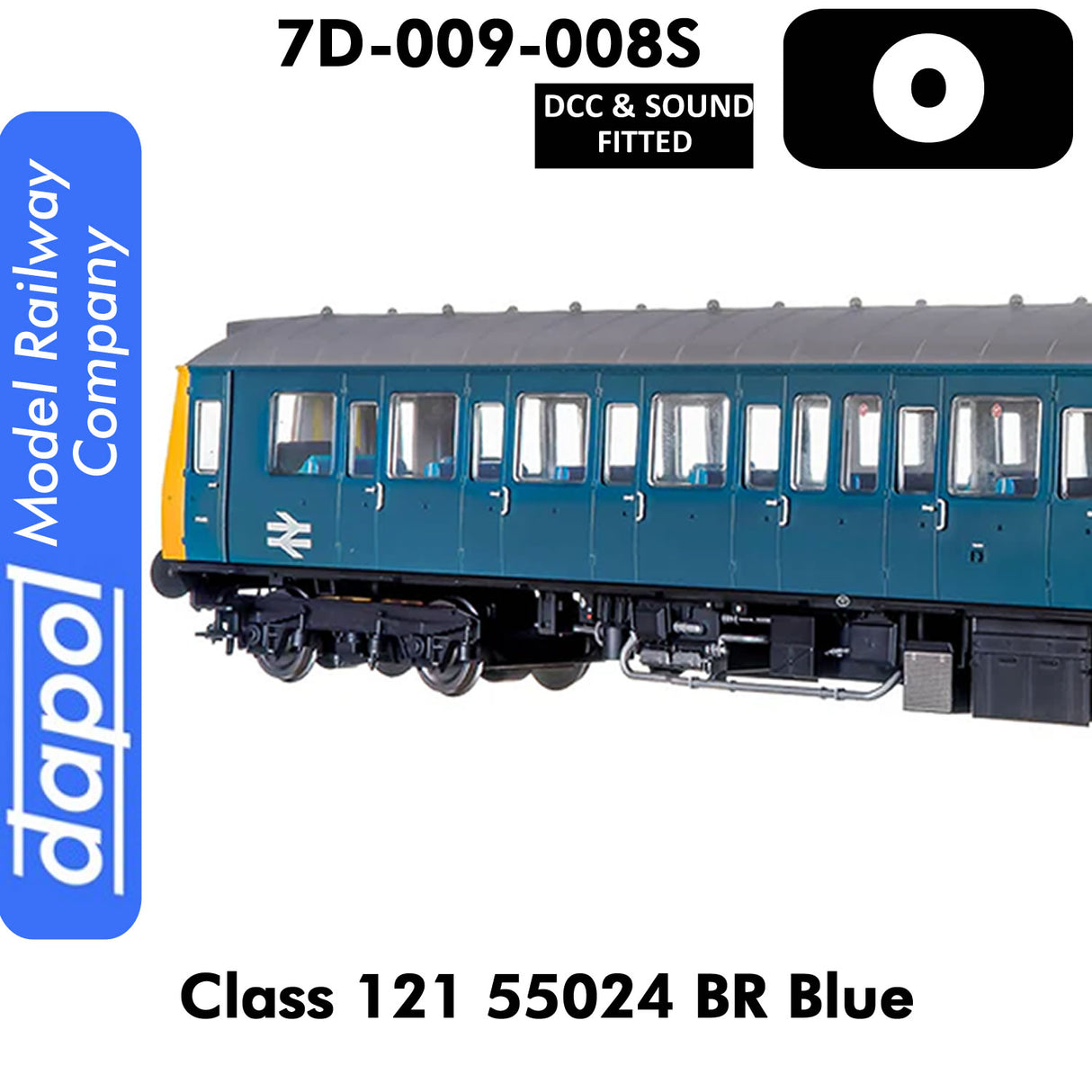 Class 121 55024 BR Blue | Dapol |  7D-009-008S