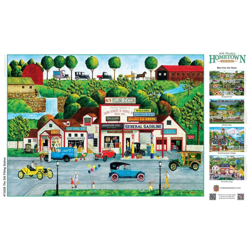 The Old Filling Station - 1000pc Puzzle | Masterpieces | MSP-71626