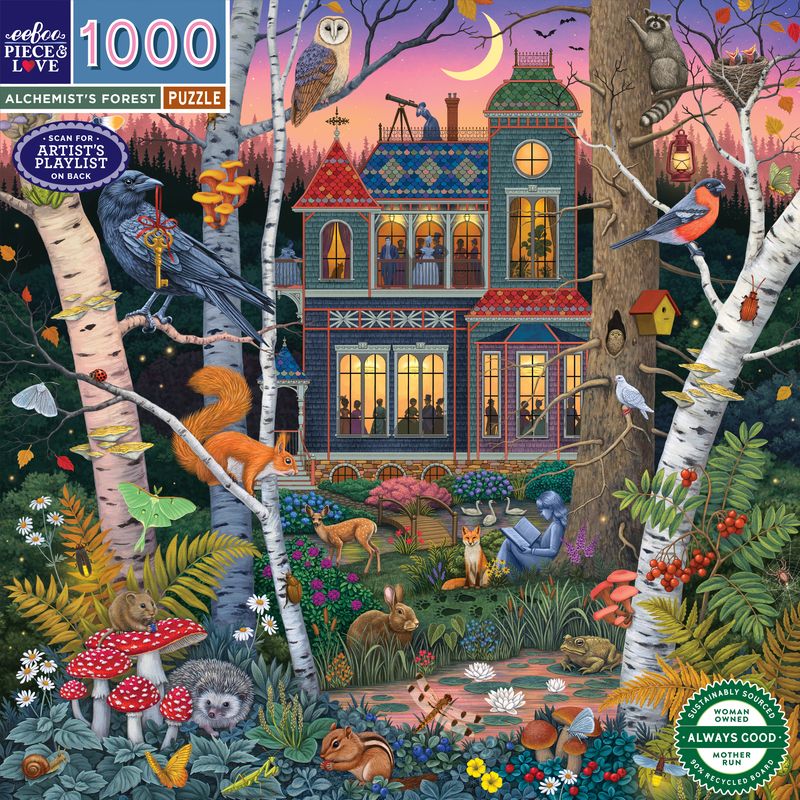 Alchemist's Forest 1000pc Puzzle | eeBoo | PZT495