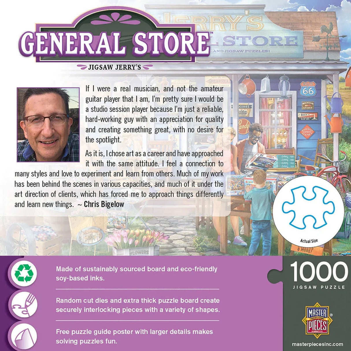 * Damaged Box * General store - Jigsaw Jerrys - 1000pc Jigsaw | MasterPieces | 72430