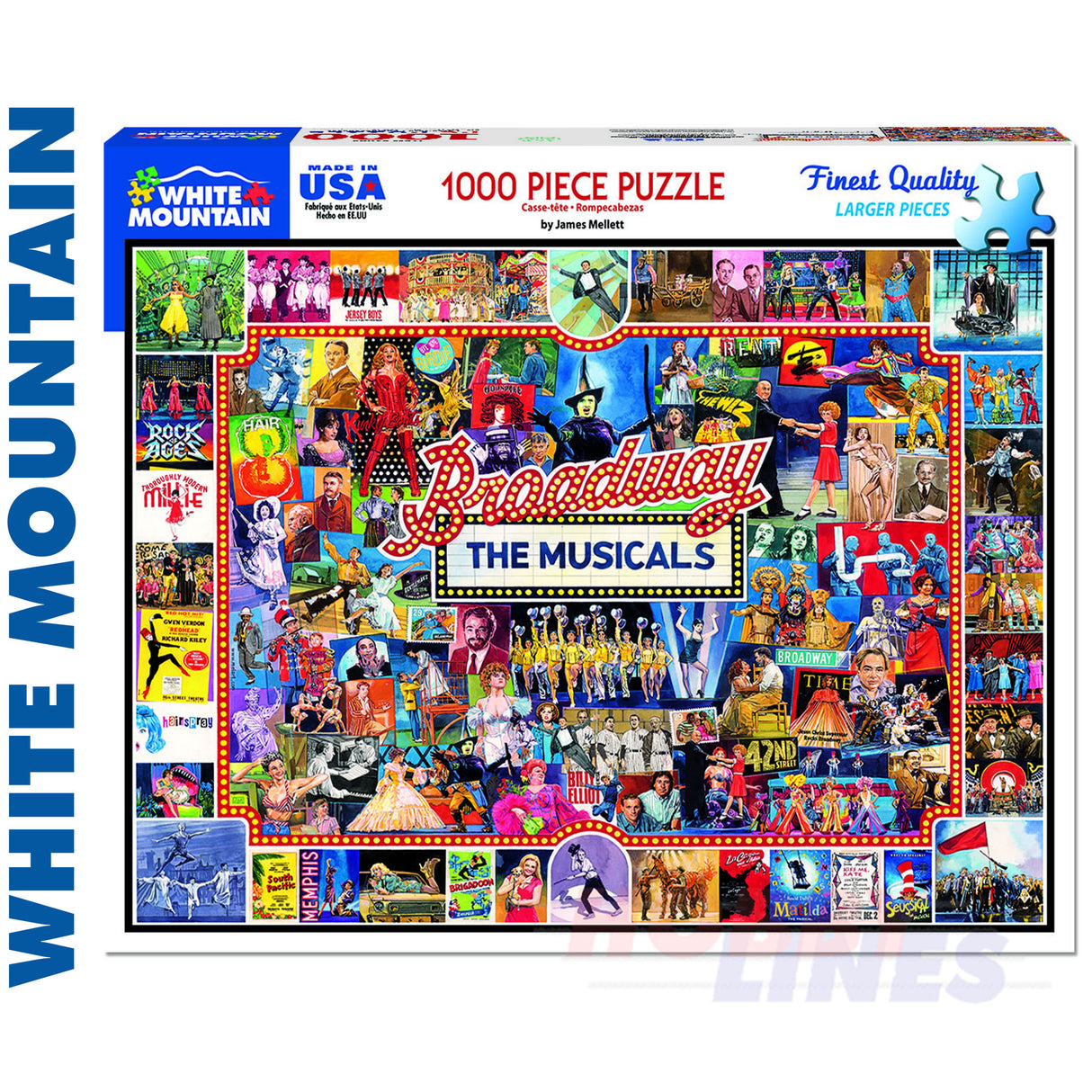 Broadway 1000 Piece Jigsaw Puzzle 1094