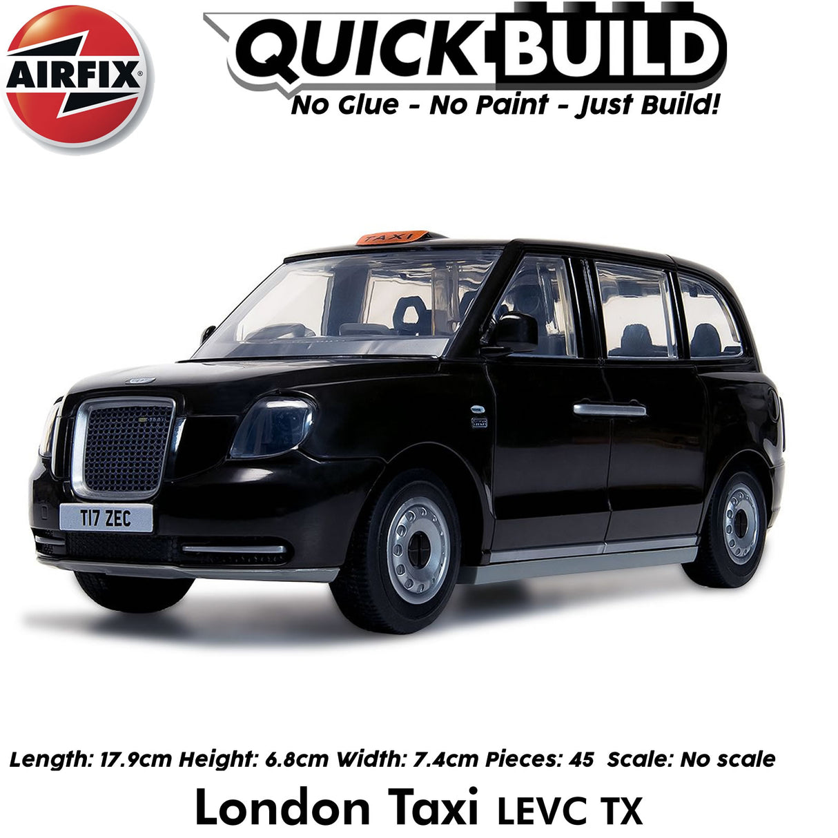 London Taxi LEVC TX - Model Kit | Airfix | J6051