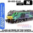 Class 68 Pride of the North 68006 New DRS - DCC & Sound | Dapol | 2D-022-016S