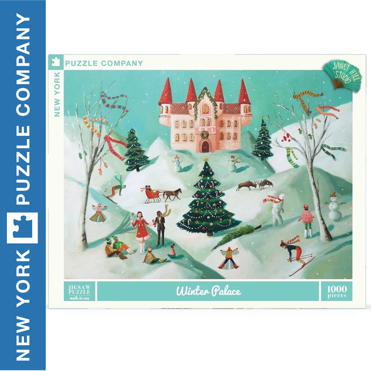 Winter Palace 1000pc Jigsaw | New York Puzzle Company | NPZJH2520