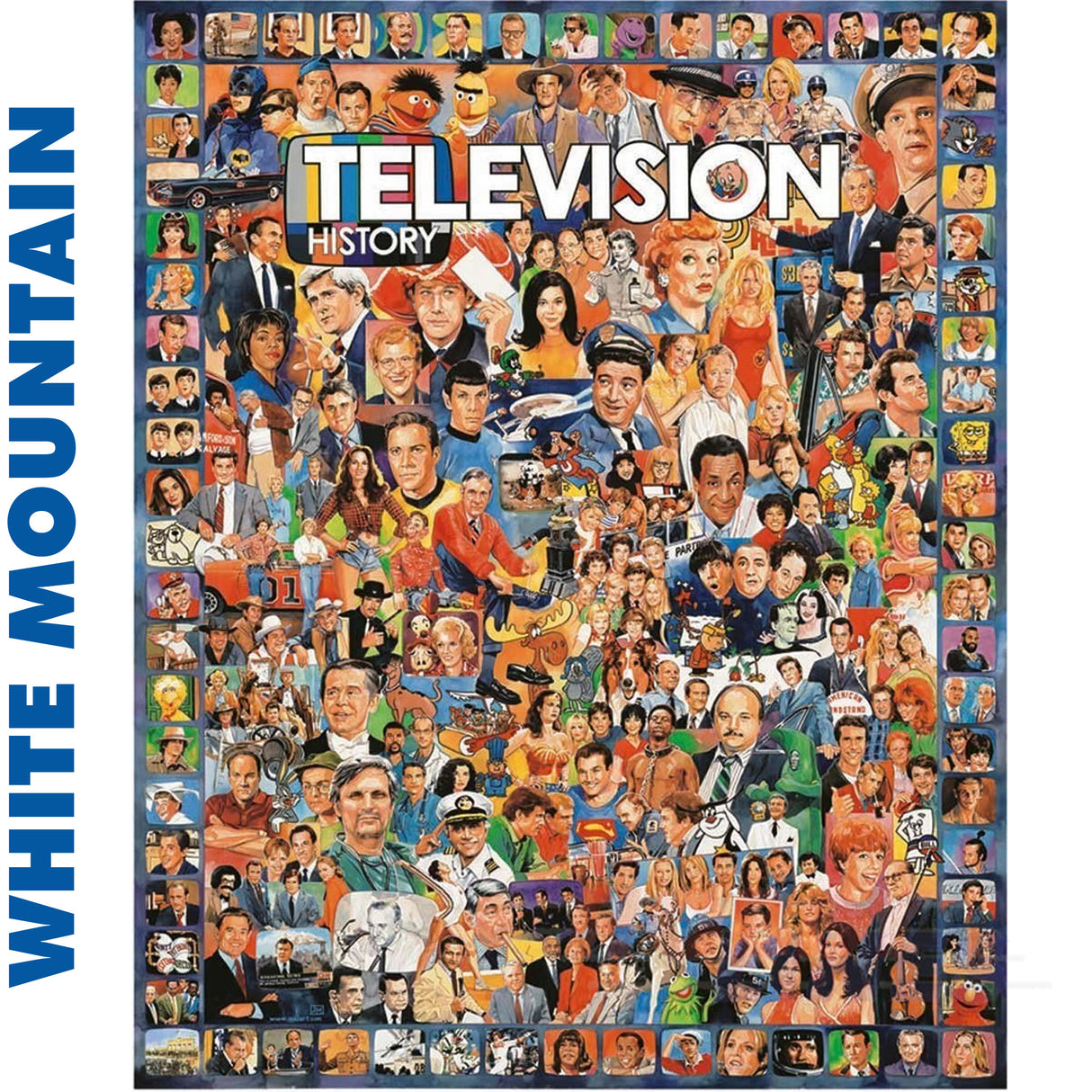 Television History 270pz 1000 Piece Jigsaw Puzzle