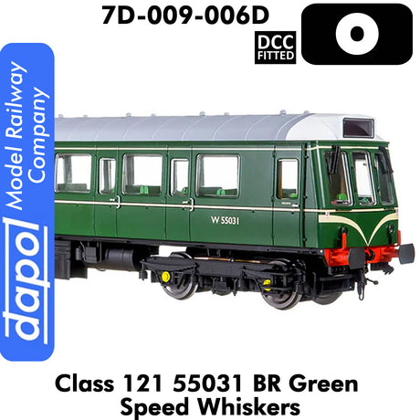 Class 121 55031 BR - Green Speed Whiskers | Dapol | 7D-015-006D