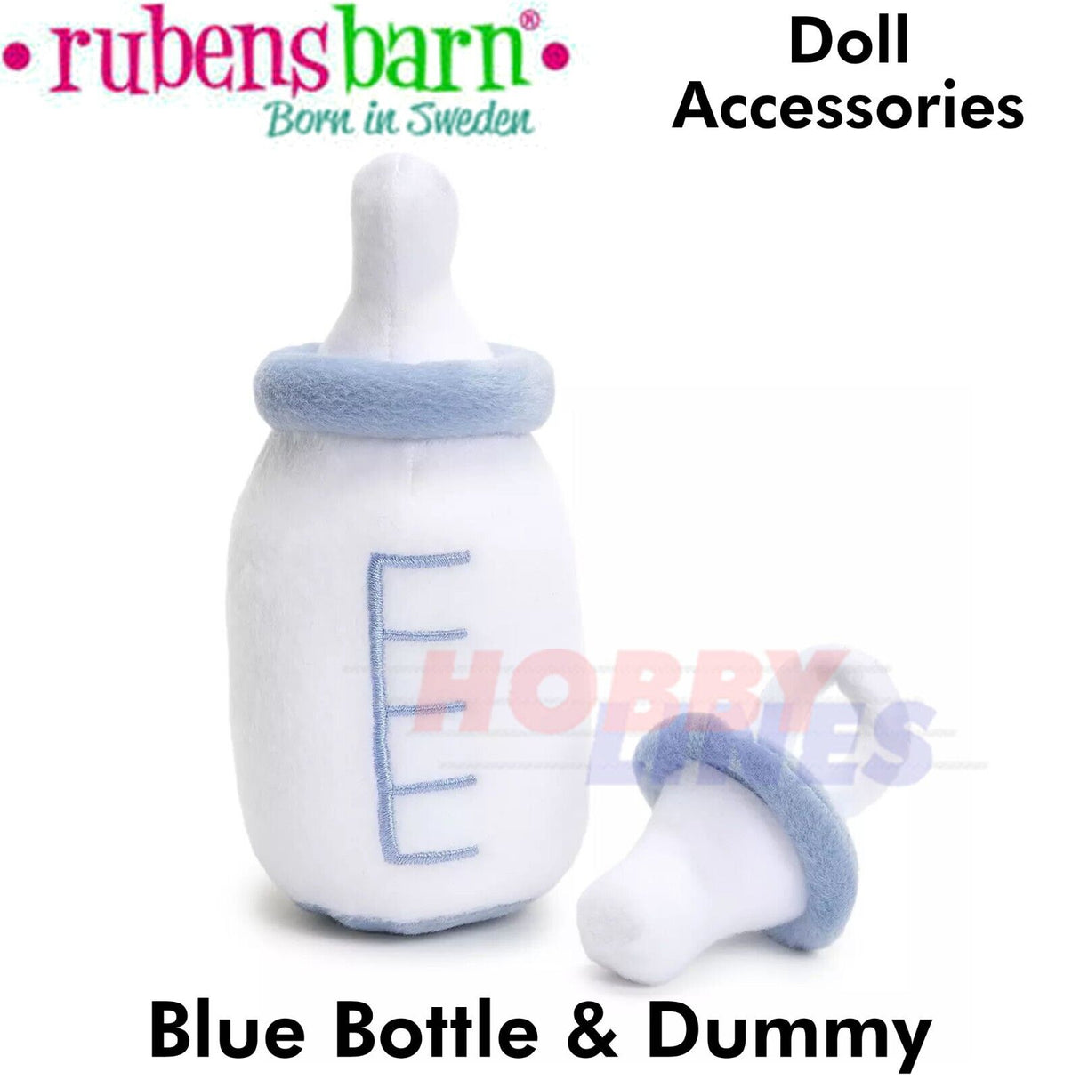 RUBENS BARN BLUE BOTTLE & DUMMY