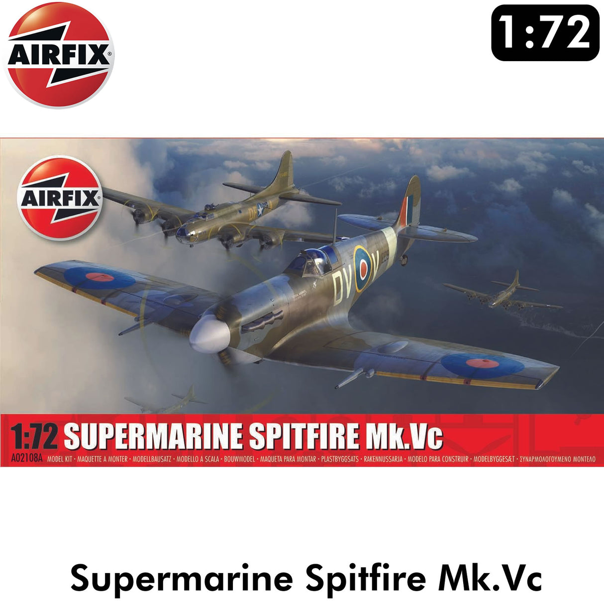 Supermarine Spitfire Mk.Vc- Model Kit | Airfix |  A02108A