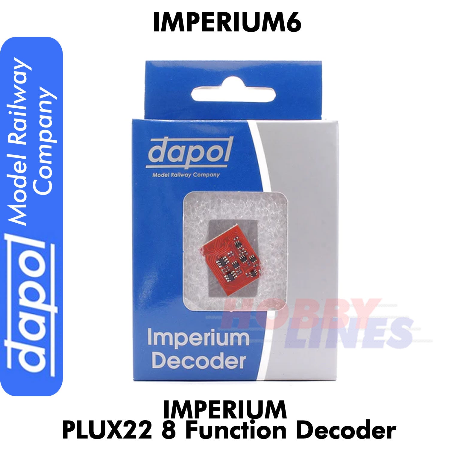 Imperium 6  Plux22 - 8 Function Decoder | Dapol | IMPERIUM6