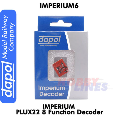 Imperium 6  Plux22 - 8 Function Decoder | Dapol | IMPERIUM6